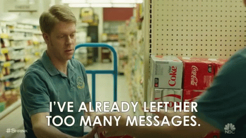 Left Messages Too Many Messages GIF - Left Messages Too Many Messages Sad GIFs