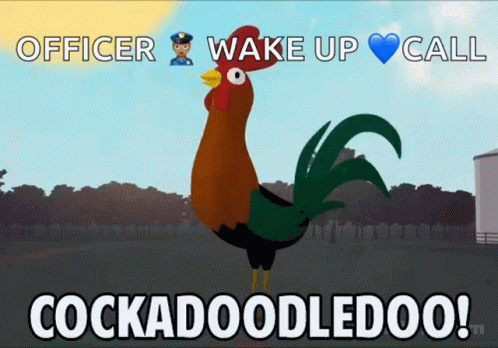 Cockadoodledoo Rise And Shine GIF - Cockadoodledoo Rise And Shine Get Up GIFs