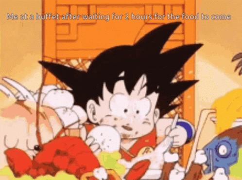 Goku Buffet Meme GIF - Goku Buffet Meme GIFs
