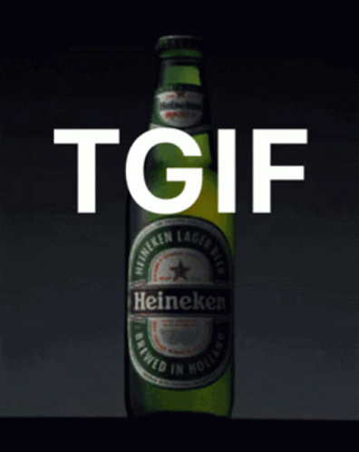Beer Tgif GIF - Beer Tgif Heineken GIFs
