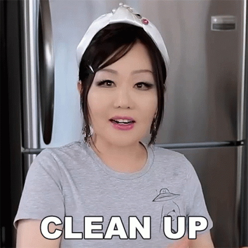 Clean Up Emily Kim GIF - Clean Up Emily Kim Maangchi GIFs