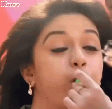 Cute Action.Gif GIF - Cute Action Keerthy Suresh Remo GIFs