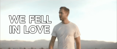 We Fell In Love Love GIF - We Fell In Love Love We Fell For Each Other GIFs