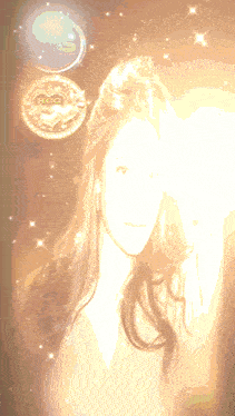 a woman 's face is surrounded by a circle that says rcc