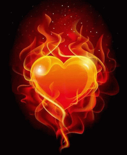 Coeur Fire GIF - Coeur Fire GIFs