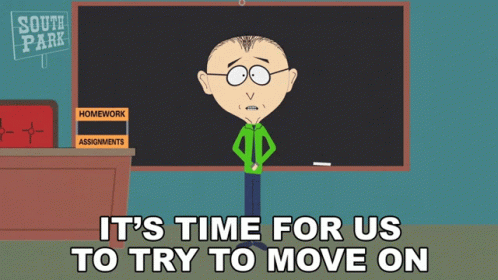 Its Time For Us To Try To Move On Mr Mackey GIF - Its Time For Us To Try To Move On Mr Mackey South Park GIFs