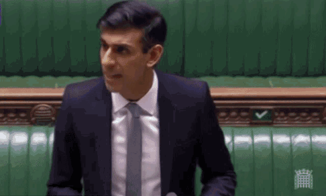 Rishi Sunak Eating Out GIF