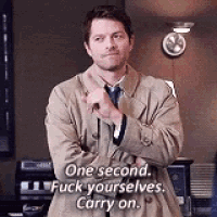 Fuck You Cas GIF