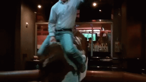 Mike Bull Riding GIF - Mike Bull Riding GIFs