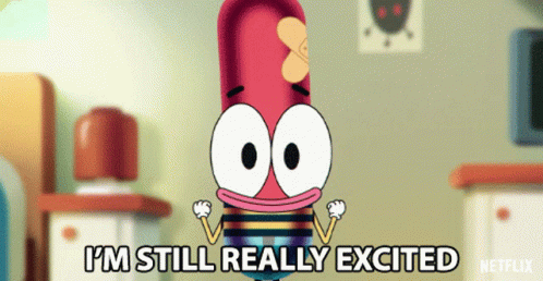 Im Still Really Excited Pinky Malinky GIF