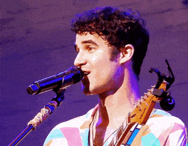 Darren Criss Singing GIF - Darren Criss Singing Smile GIFs