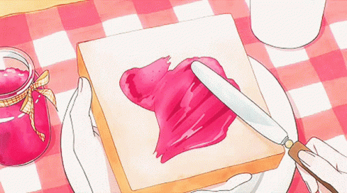 Anime Aesthetic GIF - Anime Aesthetic Toast GIFs