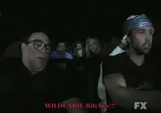 Wildcard, Bitches!!!! GIF - Wildcard Always Sunny GIFs