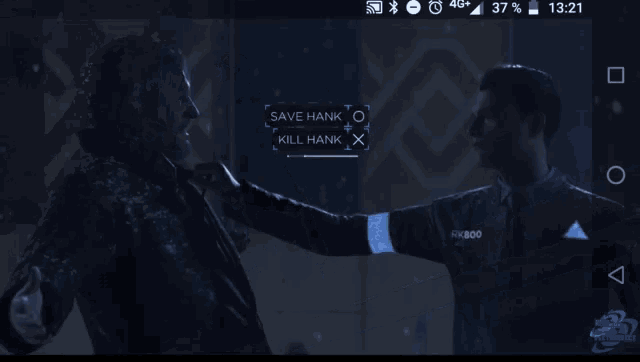 a man is being thrown in the air by another man in a dark scene