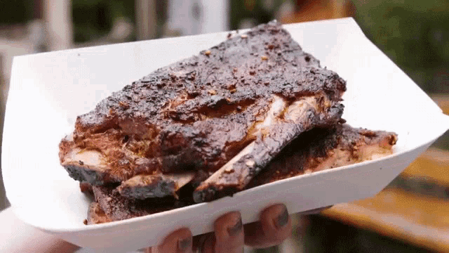 Ribs Grilled GIF