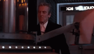 Peter Capaldi Fuck This GIF - Peter Capaldi Fuck This Doctor Who GIFs