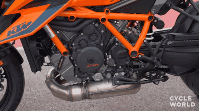 Motorcycle Engine GIF - Motorcycle Engine Orange And Black GIFs