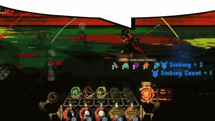 a screenshot of a video game with a sinking 2 sinking count of 1