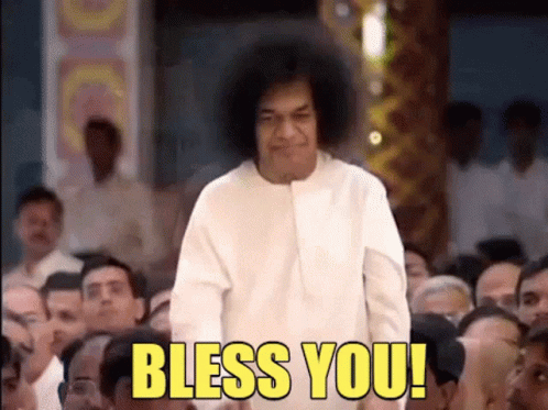 Sai Baba Sathya Sai Baba GIF - Sai Baba Sathya Sai Baba Bless You GIFs