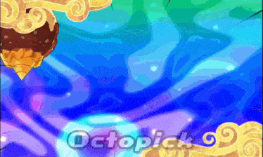 a video game screen that says octopick on the bottom