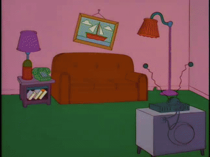 The Simpsons Couch Gag GIF - The Simpsons Couch Gag Mc Escher GIFs