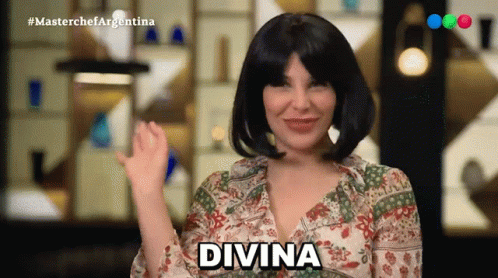 Divina Charlotte Caniggia GIF - Divina Charlotte Caniggia Master Chef Argentina GIFs
