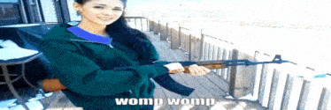 Womp Womp Girl GIF - Womp Womp Girl Shooting GIFs
