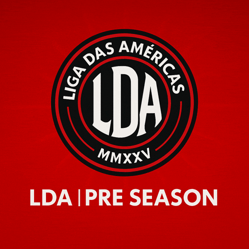 a logo for liga das americas with the year mmxxv on it