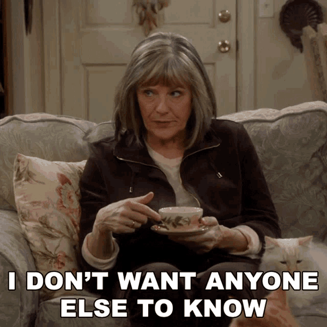 I Dont Want Anyone Else To Know Marjorie GIF - I Dont Want Anyone Else To Know Marjorie Mom GIFs