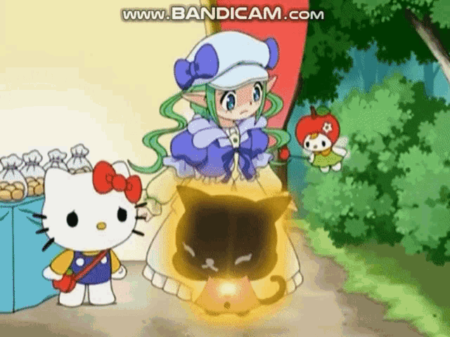 Hello Kitty The Fantasy Of The Apple Forest Akuro Kitty GIF - Hello Kitty The Fantasy Of The Apple Forest Akuro Kitty Emily GIFs
