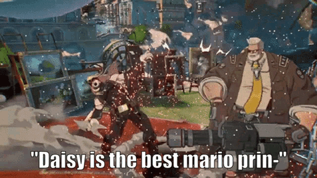 daisy is the best mario prin in a video game