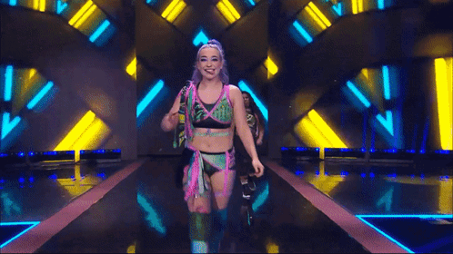 Billie Starkz Athena GIF - Billie Starkz Athena Ring Of Honor GIFs