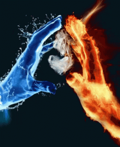Love Hot Cold GIF - Love Hot Cold Fire And Ice GIFs