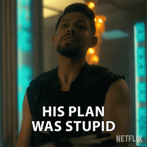 His Plan Was Stupid Diego Hargreeves GIF - His Plan Was Stupid Diego Hargreeves David Castañeda GIFs