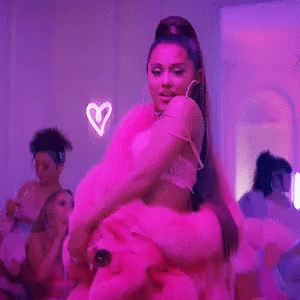 Dancing 7rings GIF - Dancing 7rings Ariana Grande GIFs