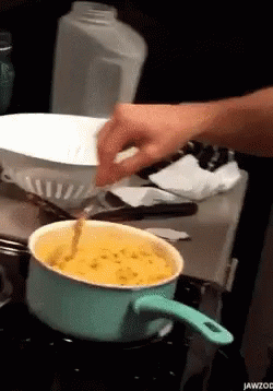 Cooking Mac And Cheese GIF - Cooking Mac And Cheese Food GIFs