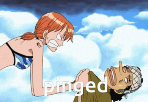 Pinged One Piece GIF - Pinged One Piece Nami GIFs
