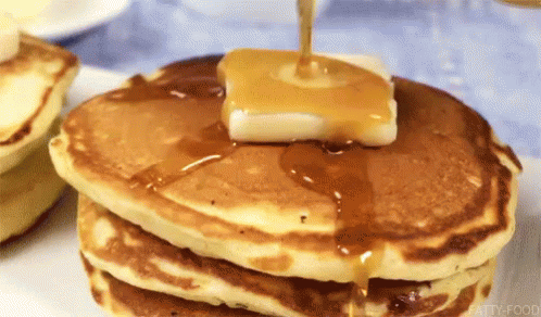 Pouring Syrup On Pancakes GIF - Breakfast Pancakes Syrup GIFs