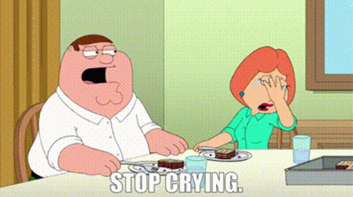 Family Guy Peter Griffin GIF - Family Guy Peter Griffin Stop Crying GIFs