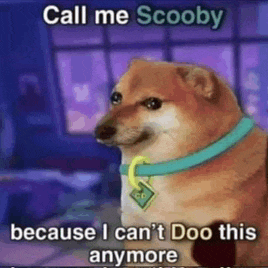 Scooby Doo I Can'T Do This Meme