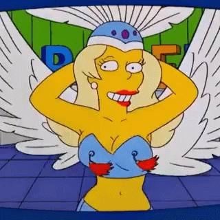 Simpsons Stripper GIF - Simpsons Stripper Brazil GIFs