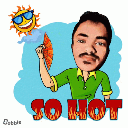 Hot Summer GIF - Hot Summer Pappu GIFs