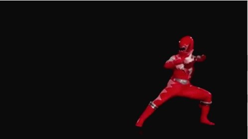 Power Ranger Red Ranger GIF - Power Ranger Red Ranger Roll GIFs