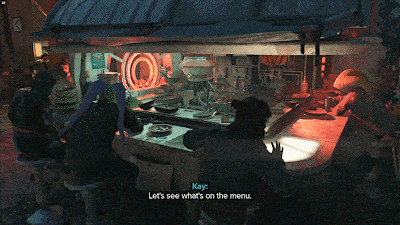 a screenshot of a video game with a character named kay