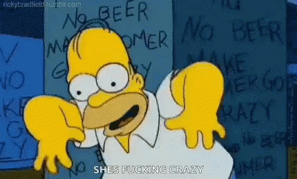 Crazy Homer GIF - Crazy Homer Simpsons GIFs