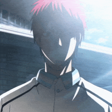 a close up of a person 's face with red hair