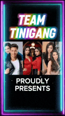 a poster for team tinigang proudly presents