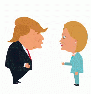 Clinton Trump GIF - Clinton Trump GIFs