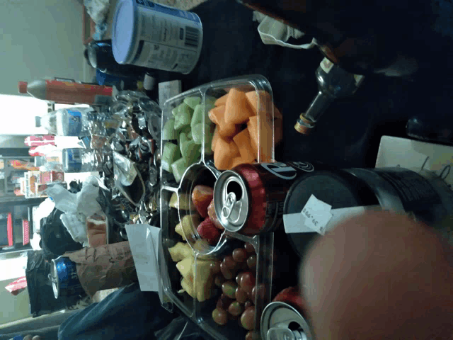 a can of diet coke sits on a table
