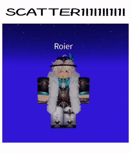 a picture of a cartoon character with the name roier on it